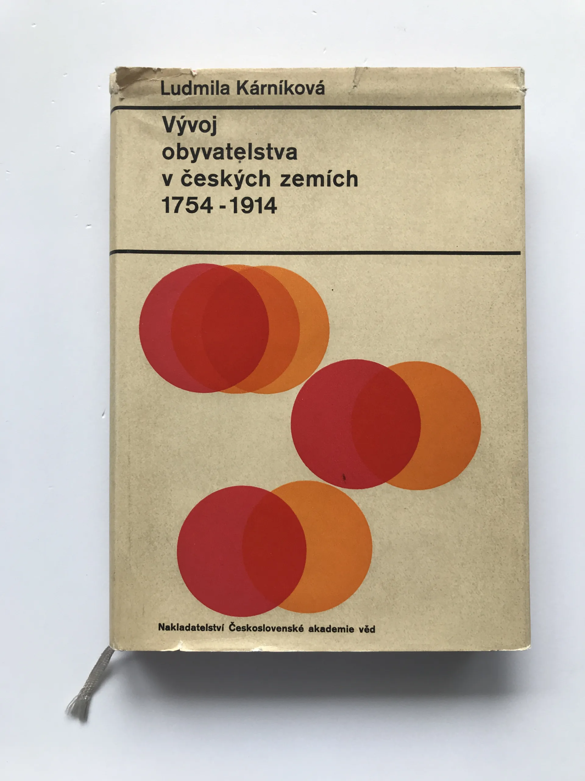 Vývoj obyvatelstva v českých zemích 1754-1914, Ludmila Kárníková