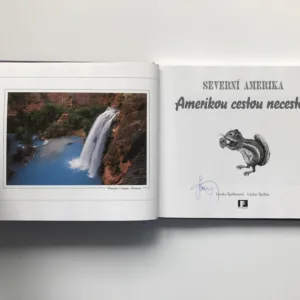 Amerikou cestou necestou (podpis autorky), Lenka Špillarová, Václav Špillar