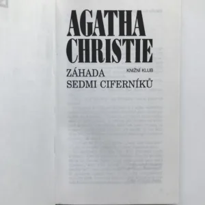 Záhada sedmi ciferníků, Agatha Christie