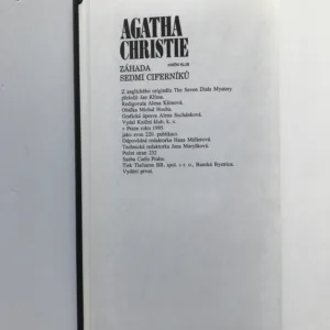 Záhada sedmi ciferníků, Agatha Christie
