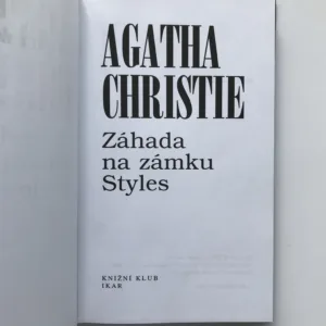 Záhada na zámku Styles, Agatha Christie