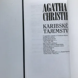 Karibské tajemství, Agatha Christie