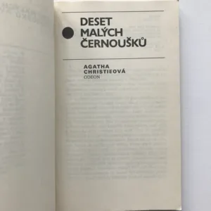Deset malých černoušků, Agatha Christie, Adolf Born