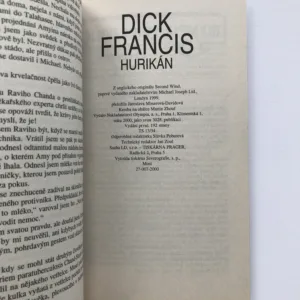 Hurikán, Dick Francis
