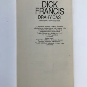 Drahý čas, Dick Francis