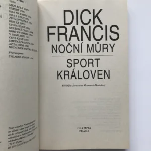 Noční můry / Sport královen, Dick Francis