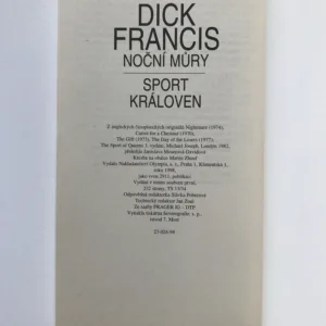 Noční můry / Sport královen, Dick Francis