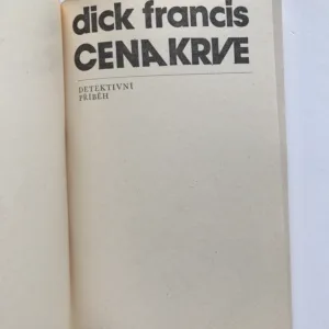 Cena krve, Dick Francis