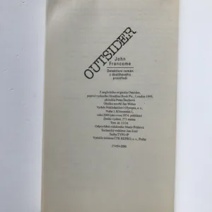 Outsider, John Francome