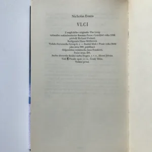 Vlci, Nicholas Evans