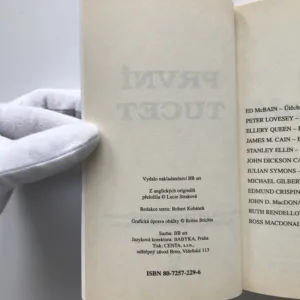 První tucet – Soubor 12 detektivních povídek nejlepších světových autorů, Ed McBain, Ellery Queen, Julian Symons, Edmund Crispin