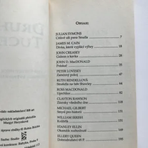 Druhý tucet – Soubor 12 detektivních povídek nejlepších světových autorů (Copy), John Creasey, Stanley Ellin, Ellery Queen, Ruth Rendell