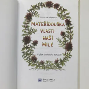 Mateřídouška vlasti naší milé (Výbor z říkadel a pohádek), Karel Jaromír Erben