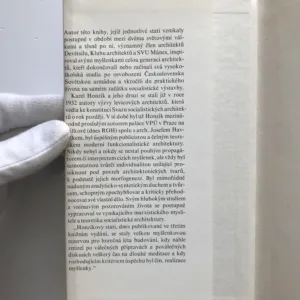 Tvorba životního slohu (Stati o architektuře a užitkové tvorbě), Karel Honzík
