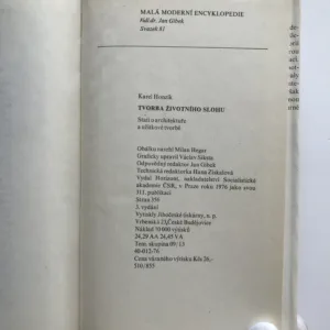 Tvorba životního slohu (Stati o architektuře a užitkové tvorbě), Karel Honzík