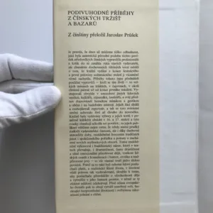 Podivuhodné příběhy z čínských tržišť a bazarů, Jaroslav Průšek