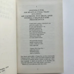 Podivuhodné příběhy z čínských tržišť a bazarů, Jaroslav Průšek