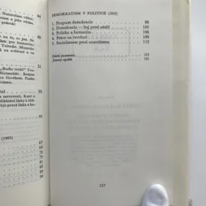 Ideály humanitní / Problém malého národa / Demokratism v politice, Tomáš Garrigue Masaryk