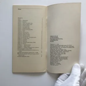 Pravidla šachu platná od 1. 1. 1986