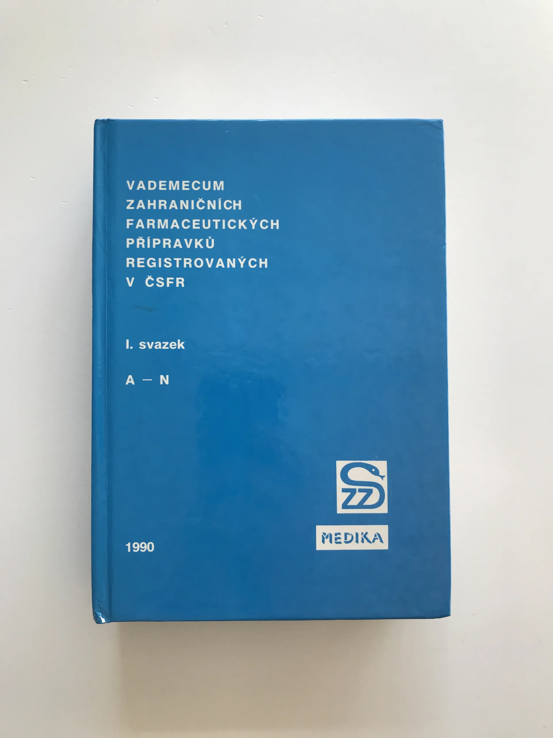 Vademecum zahraničních farmaceutických přípravků registrovaných v ČSFR (I. svazek, A-N)