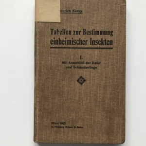 Tabellen zur Bestimmung einheimischer Insekten (I. Mit Ausschluß der Käfer und Schmetterlinge), Heinrich Karny