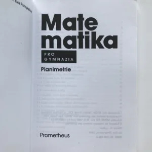 Matematika pro gymnázia – Planimetrie, Eva Pomykalová