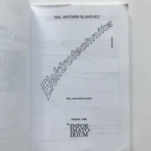 Elektrotechnika I a II, Antonín Blahovec