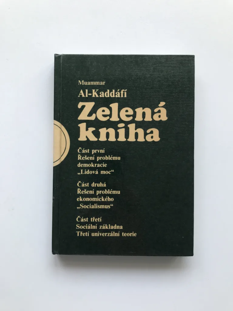 Zelená kniha, Muammar Al-Kaddáfí