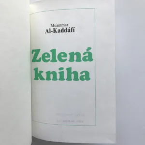 Zelená kniha, Muammar Al-Kaddáfí