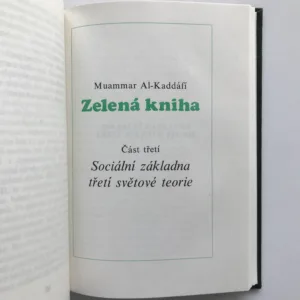 Zelená kniha, Muammar Al-Kaddáfí