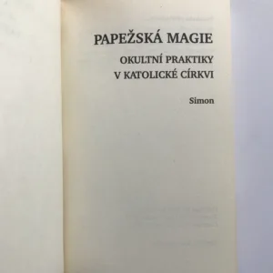 Papežská magie (Okultní praktiky v katolické církvi), Simon