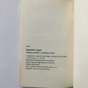 Papežská magie (Okultní praktiky v katolické církvi), Simon