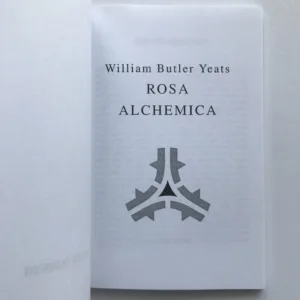 Rosa Alchemica, William Butler Yeats