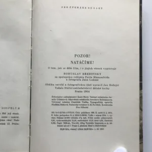 Pozor! Natáčíme! Bohuslav Březovský, Pavel Blumenfeld, Jan Lukas