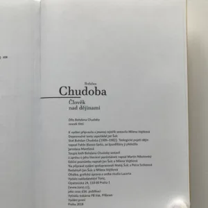 Člověk nad dějinami, Bohdan Chudoba