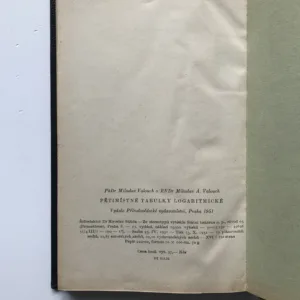 Pětimístné tabulky logaritmické, Miloslav Valouch, Miloslav A. Valouch