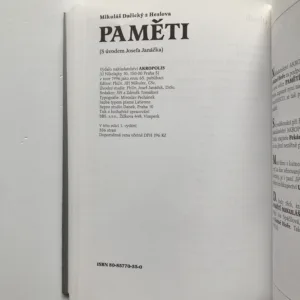 Paměti, Mikuláš Dačický z Heslova