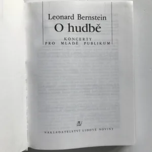 O hudbě (Koncerty pro mladé publikum), Leonard Bernstein