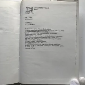 Teorie vyprávění, Franz K. Stanzel