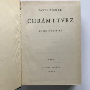Chrám i tvrz, Pavel Eisner