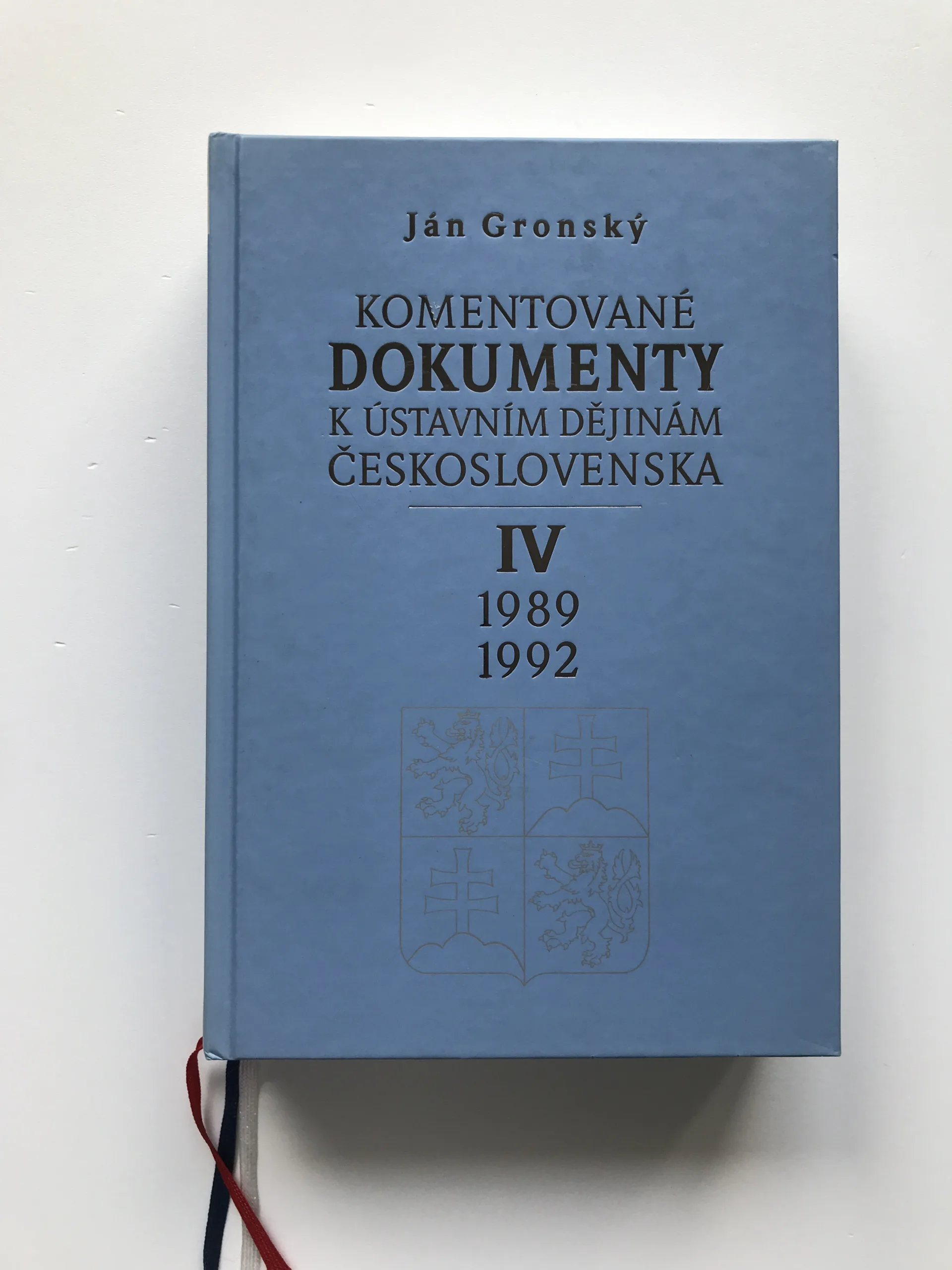 Komentované dokumenty k ústavním dějinám Československa IV (1989-1992), Ján Gronský