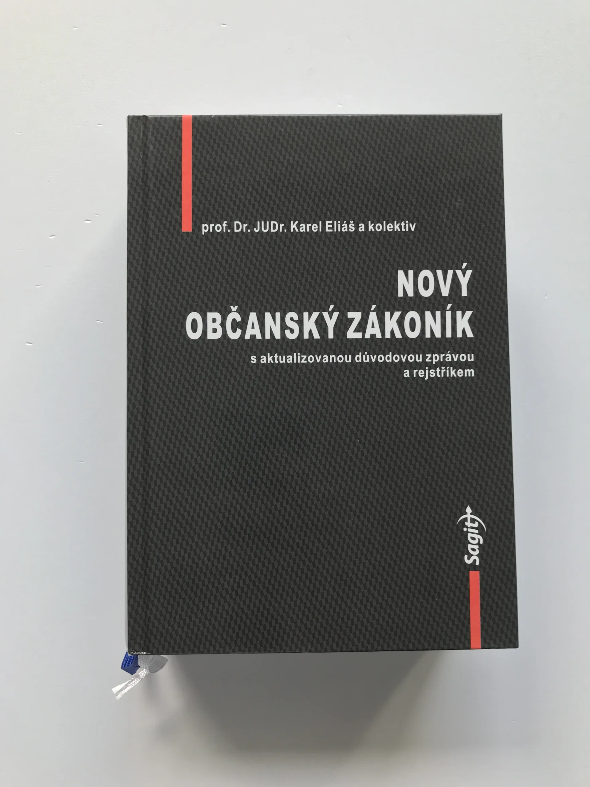 Nový občanský zákoník s aktualizovanou důvodovou zprávou a rejstříkem, Karel Eliáš