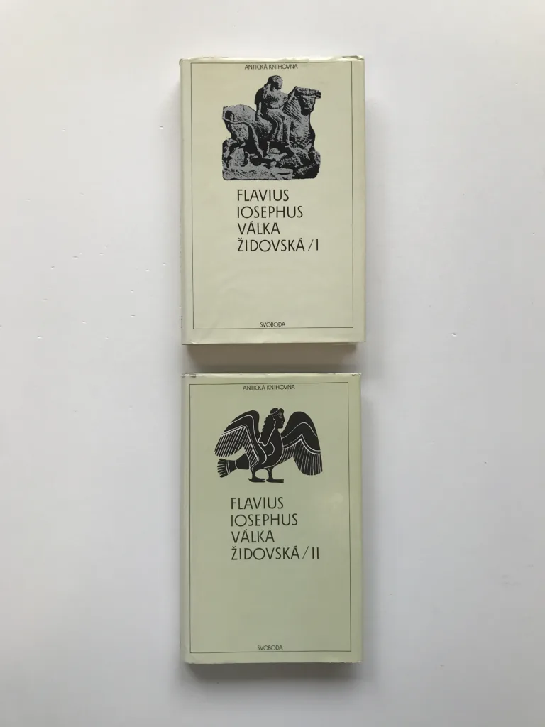 Válka židovská 1 + 2, Flavius Josephus