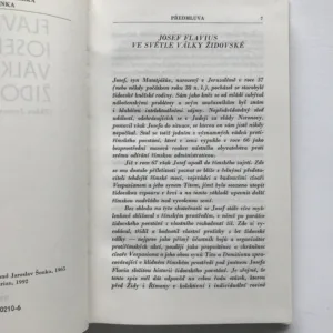 Válka židovská 1 + 2, Flavius Josephus