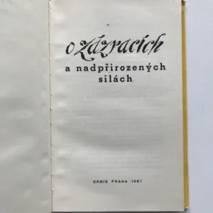 O zázracích a nadpřirozených silách