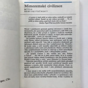Mimozemské civilizace – Mýtus, nebo skutečnost?, Marcel Grün, Kája Saudek