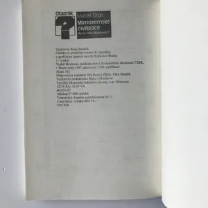 Mimozemské civilizace – Mýtus, nebo skutečnost?, Marcel Grün, Kája Saudek