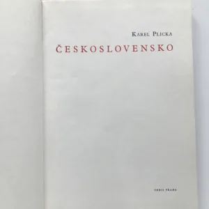Československo, Karel Plicka