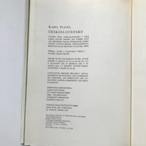 Československo, Karel Plicka