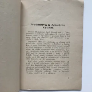 Velká solidarita Mezinárodní Rudé pomoci v Sovětském svazu socialistických republik